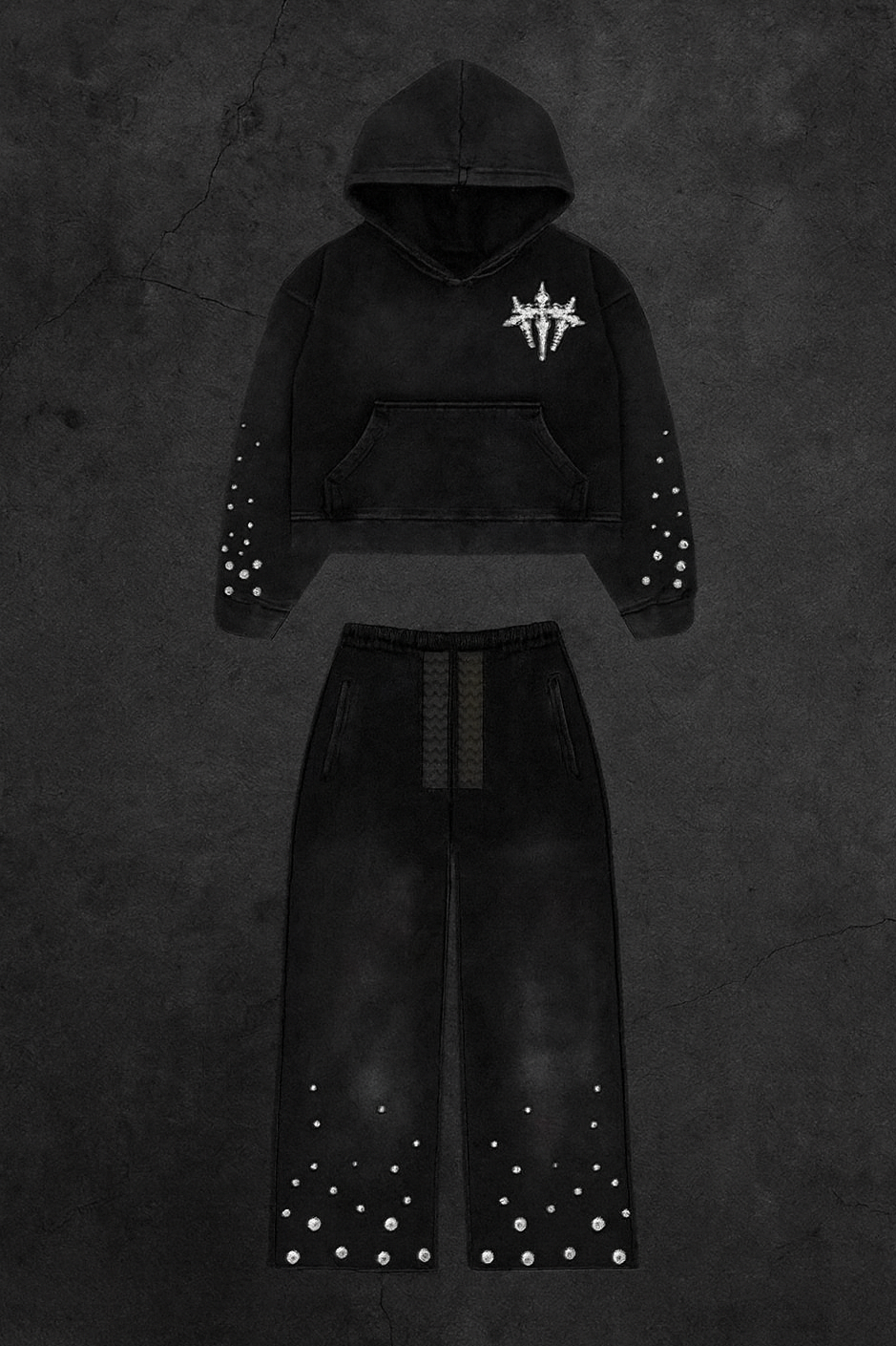 FULL BLACK SHOOTING STAR