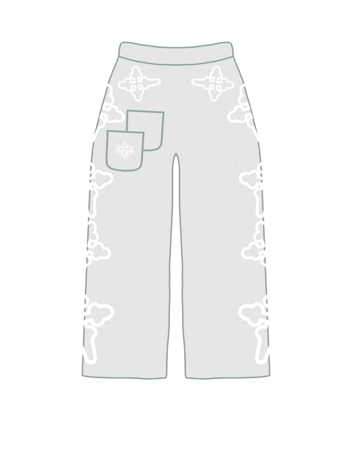 Pant Gris Puff