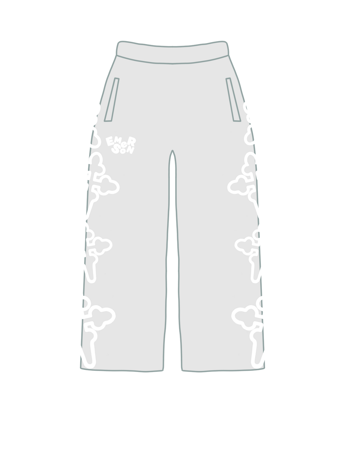 Pant Gris Puff