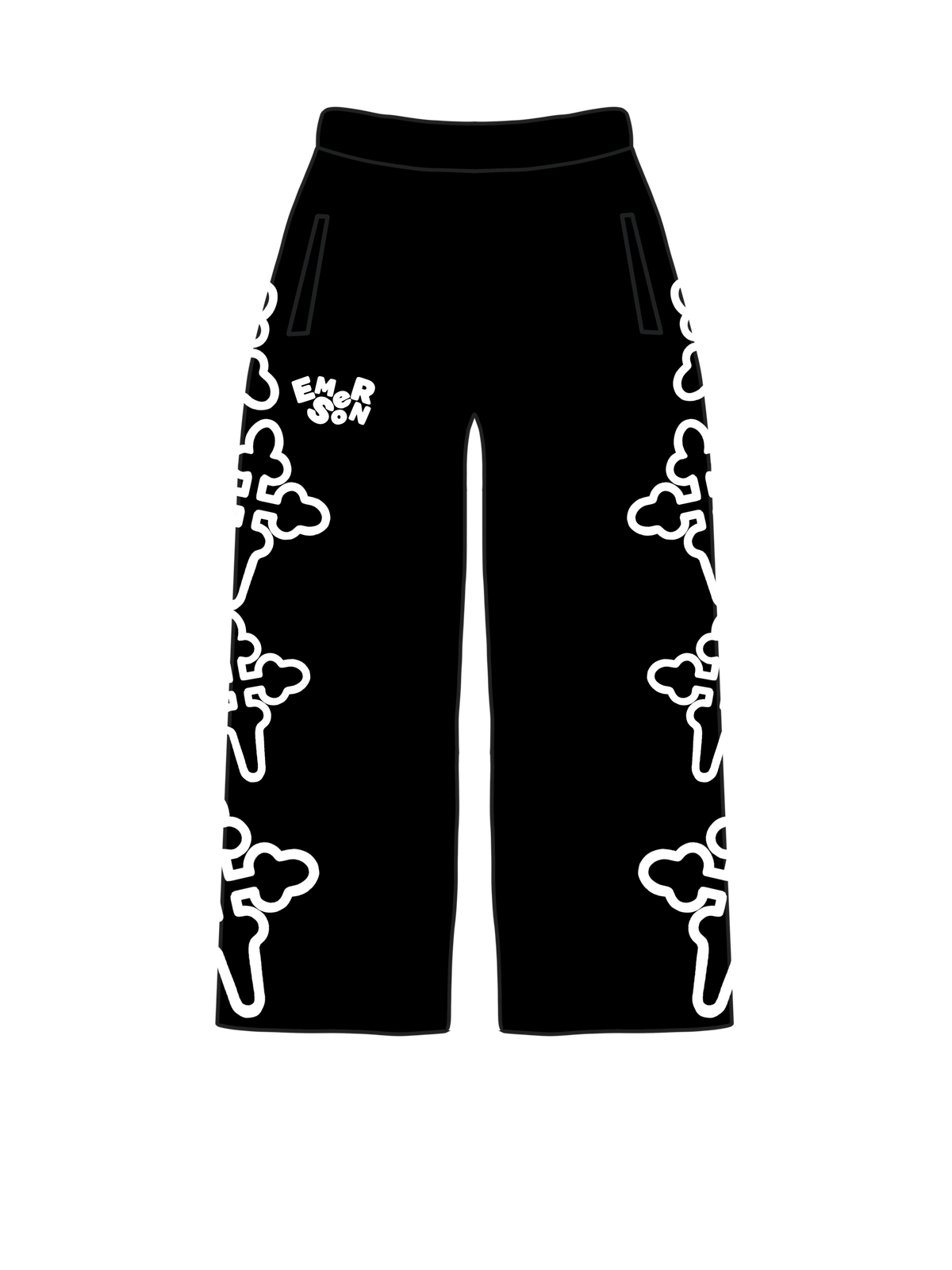 Pantalon Negro Puff