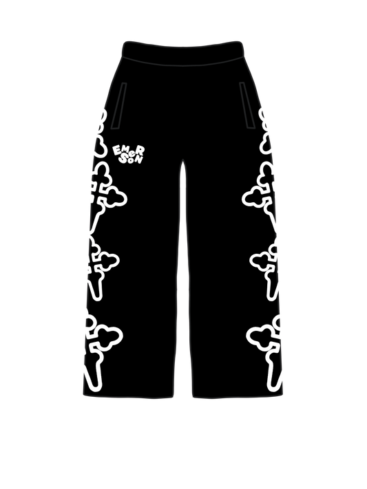 Pantalon Negro Puff