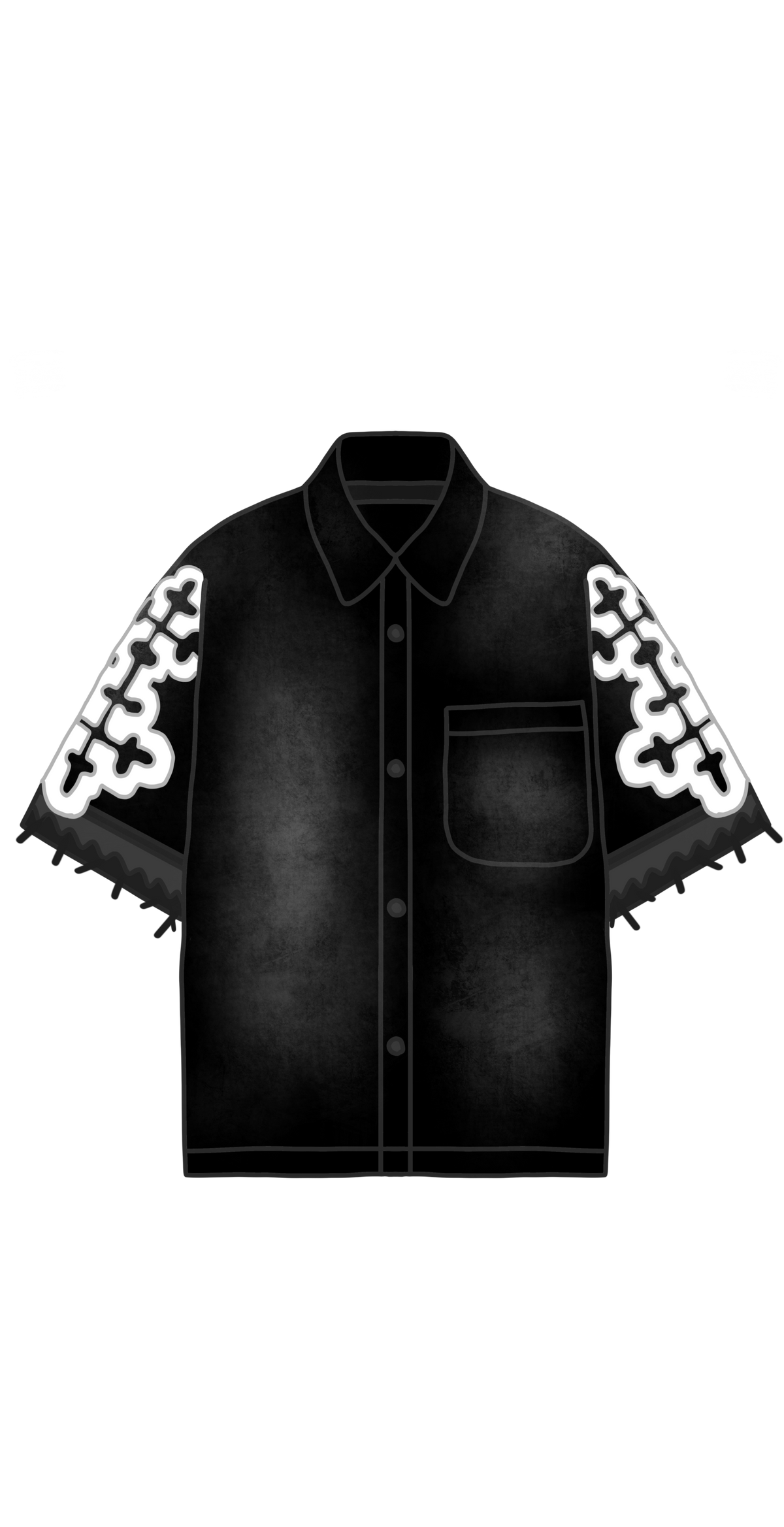Chaqueta Denim Negra